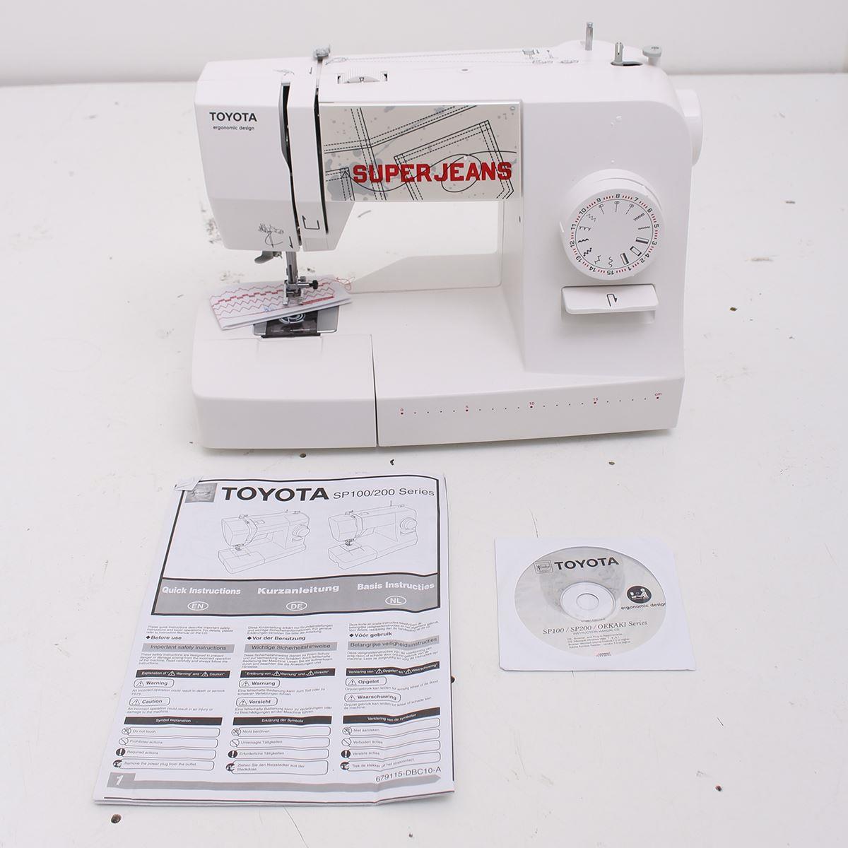 Refurbished Toyota Sewing Machine | I Want Fabric