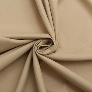 Cotton Panama Craft and Quilting Fabric Plain Beige