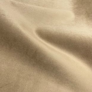 Regents Lux Velvet Fire Retardant Upholstery Fabric - New Coffee