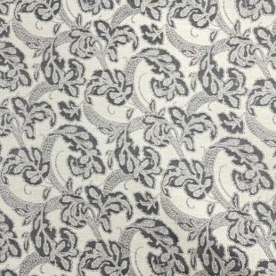 Distressed Damask Upholstery Fabric