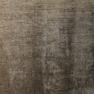 Mocha Brown Plain Velour Chenille Upholstery Fabric