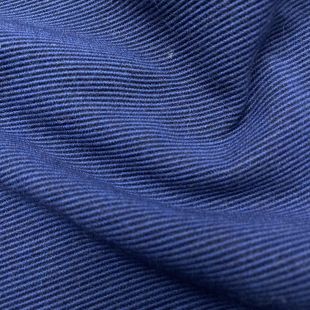 Navy Corded Weave Upholstery Furnishing Fabric