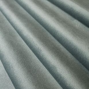 Sky Blue Velvet Upholstery Furnishing Fabric