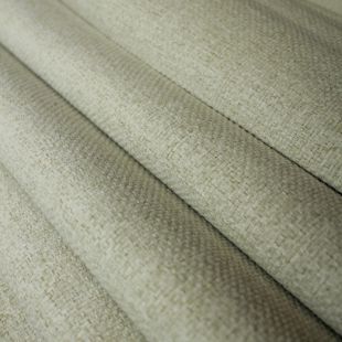 Cream & White Basketweave Chenille Upholstery Furnishing Fabric