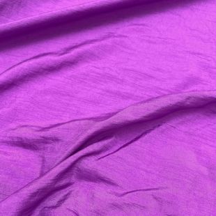 Bright Purple Sateen Clothing Dress Making Fabric
