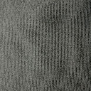 Dark Grey Herringbone Curtains Soft Furnishing Fabric