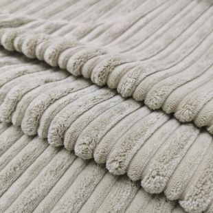 Limestone Jumbo Cord Velvet Upholstery Furnishing Fabric