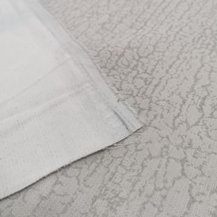 Azalea Silver Frost Textured Velvet Upholstery Furnishing Fabric