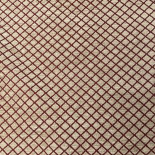 Carnegie Diamond Rouge Upholstery Furnishing Fabric
