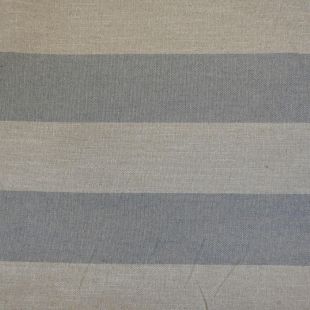 Cranston Stripe Linen / Denim Curtains Soft Furnishing Fabric