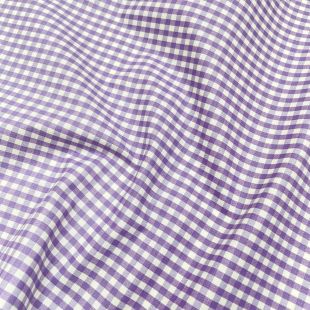 Pastel Purple Gingham Lightweight Furnishing Fabric