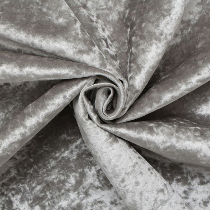 Grey Velvet Fabric for Upholstery