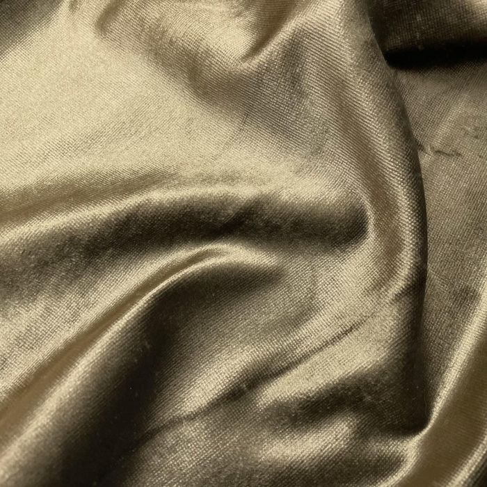 Copper Coin Color Pure Silk Charmeuse Fabric for Fashion