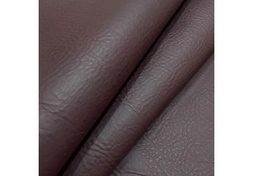 Luxury Faux Leather Fire Retardant Upholstery Fabric 25 Metre Roll 